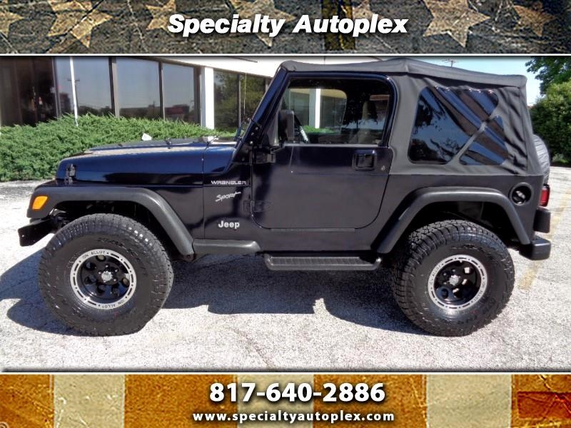 Used 2002 Jeep Wrangler Sport for Sale in Arlington, Dallas, Fort TX
