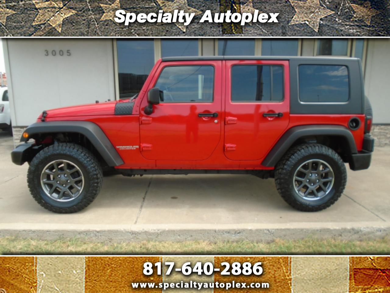 Used 2009 Jeep Wrangler Unlimited X 4WD for Sale in Arlington, Dallas
