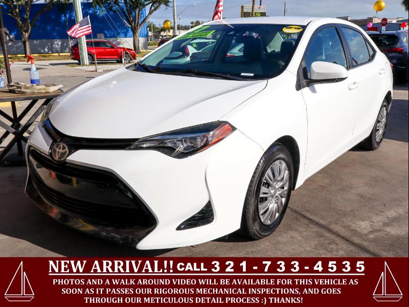 Toyota Corolla L CVT 2017