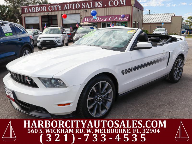2012 Ford Mustang GT Premium 2D Convertible CS