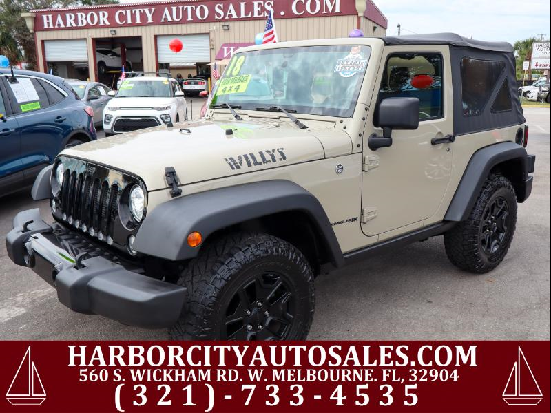 2018 Jeep Wrangler JK Willys Wheeler W 4x4