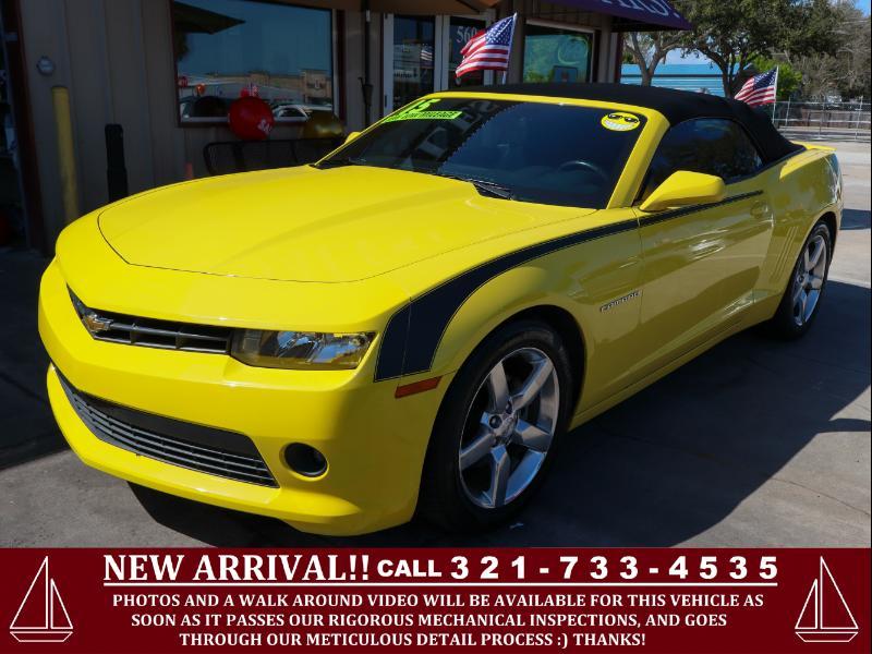 2015 Chevrolet Camaro 2dr Conv LT w/1LT