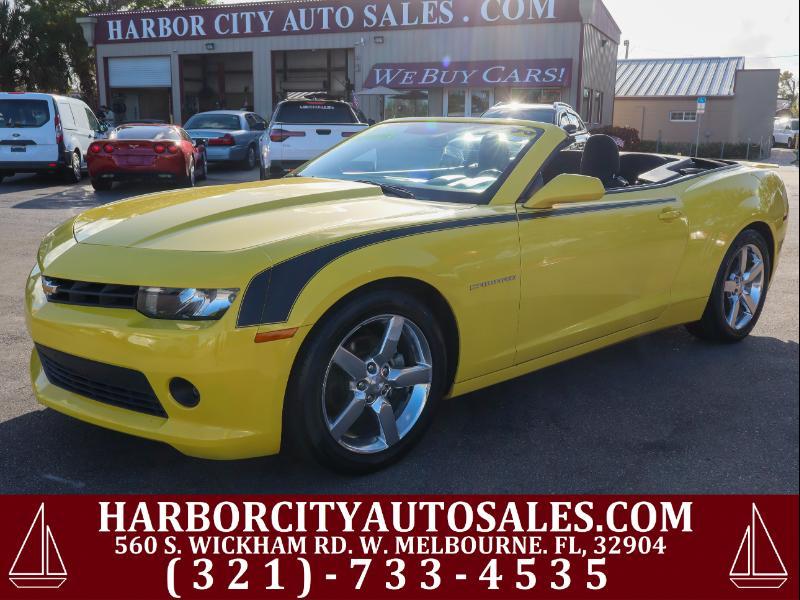 2015 Chevrolet Camaro 2dr Conv LT w/1LT