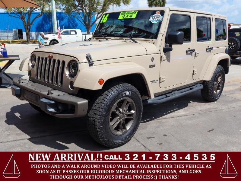 Jeep Wrangler Unlimited 4WD 4dr 75th Anniversary 2016