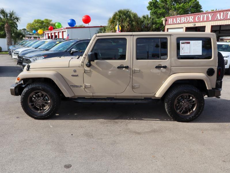 Jeep Wrangler Unlimited 4WD 4dr 75th Anniversary 2016