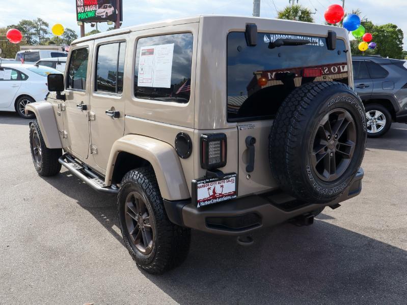 Jeep Wrangler Unlimited 4WD 4dr 75th Anniversary 2016