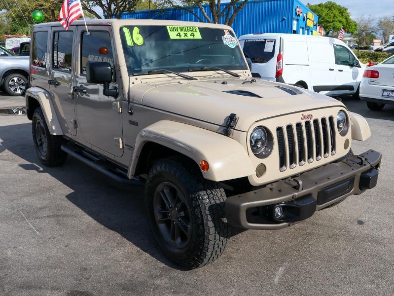 Jeep Wrangler Unlimited 4WD 4dr 75th Anniversary 2016