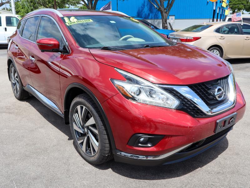 Nissan Murano FWD 4dr Platinum 2016