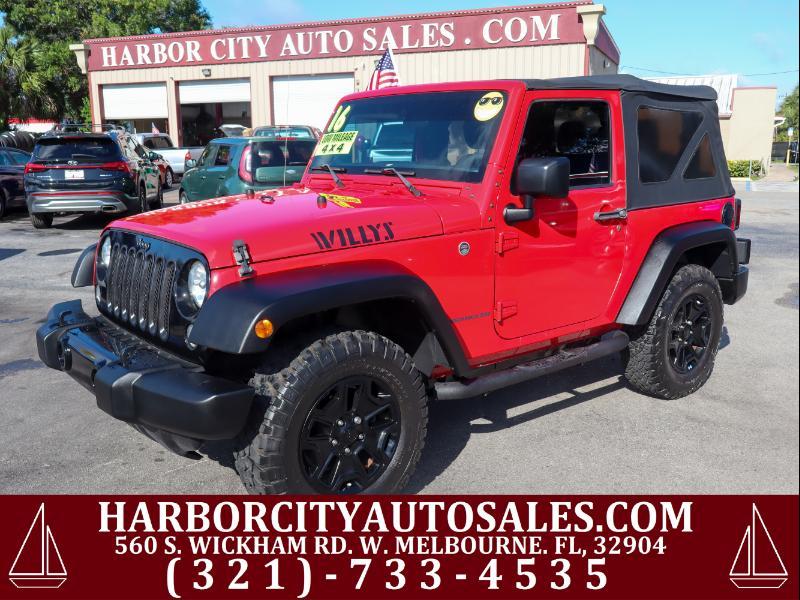 2016 Jeep Wrangler 4WD 2dr Willys Wheeler