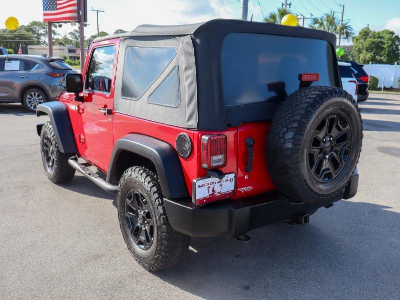 Jeep Wrangler 4WD 2dr Willys Wheeler 2016
