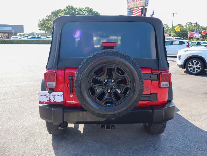Jeep Wrangler 4WD 2dr Willys Wheeler 2016