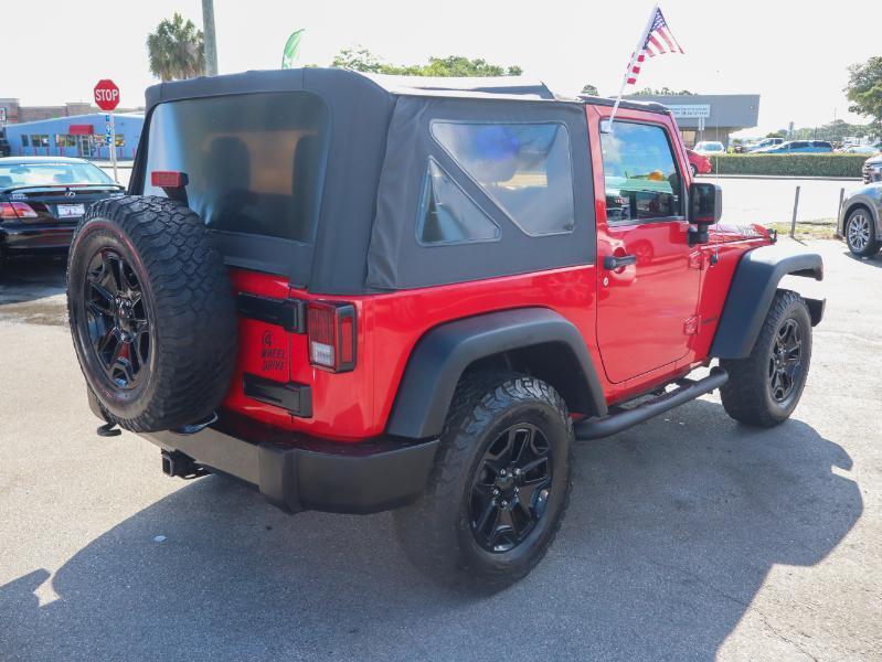 Jeep Wrangler 4WD 2dr Willys Wheeler 2016