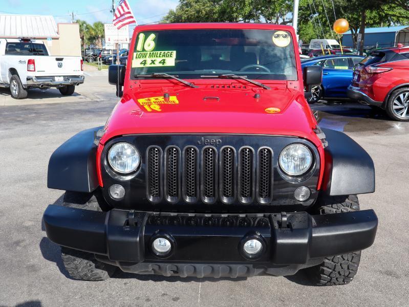 Jeep Wrangler 4WD 2dr Willys Wheeler 2016