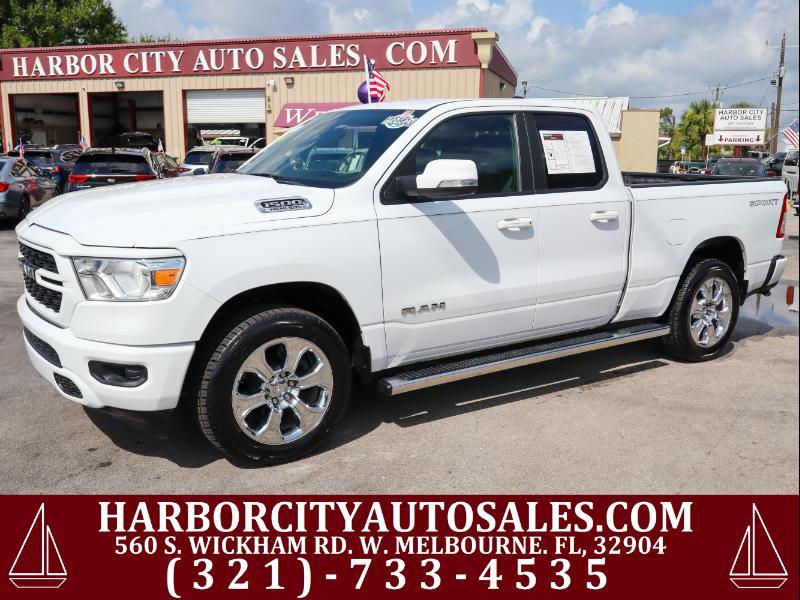 2022 RAM 1500 Big Horn 4x4 Quad Cab 6'4" Box