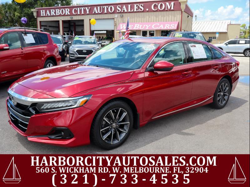 2021 Honda Accord Sedan EX-L 1.5T CVT