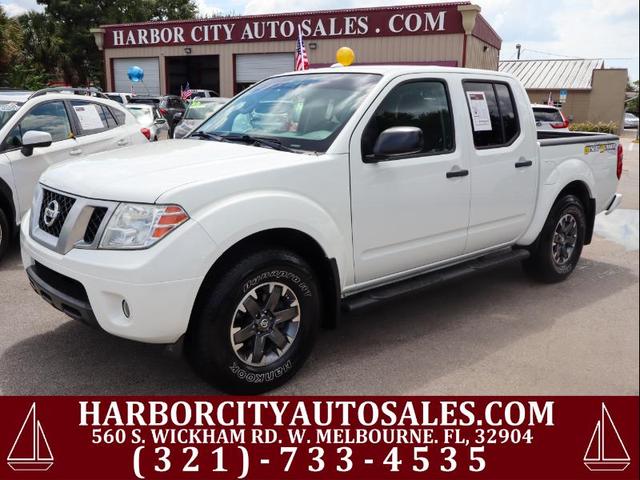 GLACIER WHITE 2018 Nissan Frontier Pickup Truck 4X2 Automatic