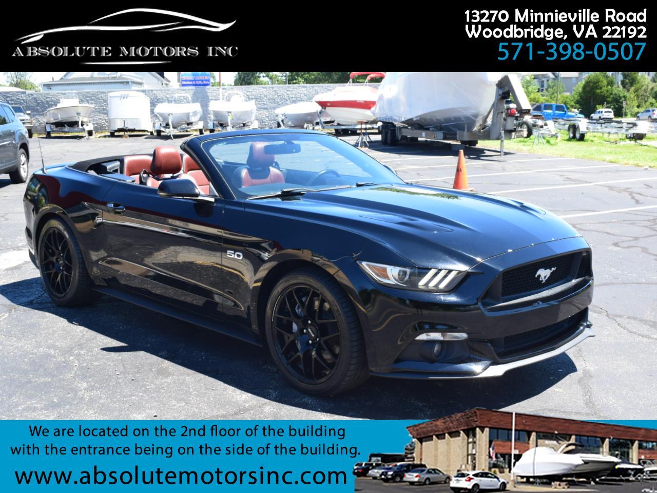 Ford Mustang GT convertible 2015