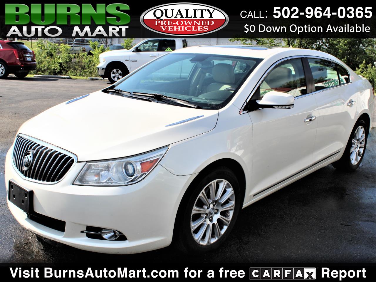 Used 2013 Buick LaCrosse Premium Package 4, w/Leather for Sale in Louisville KY 40219 Burns Auto