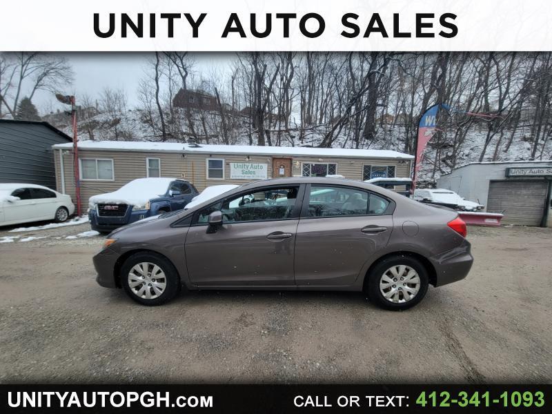 2012 Honda Civic LX Sedan 5-Speed AT