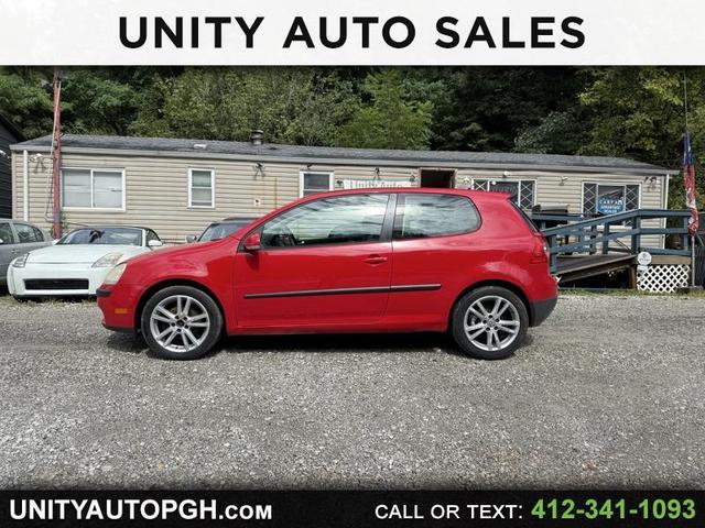 Red 2007 Volkswagen Rabbit Hatchback Automatic