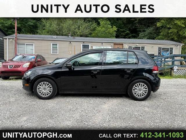 Black 2013 Volkswagen Golf Hatchback Front-Wheel Drive Automatic