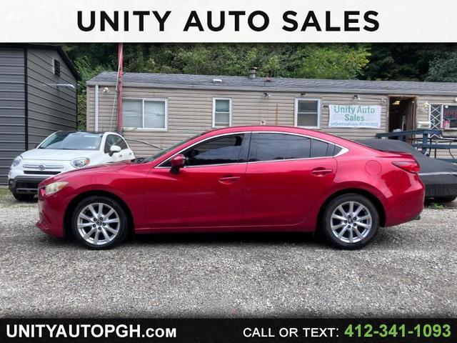 Red 2014 Mazda MAZDA6 Sedan Front-Wheel Drive
