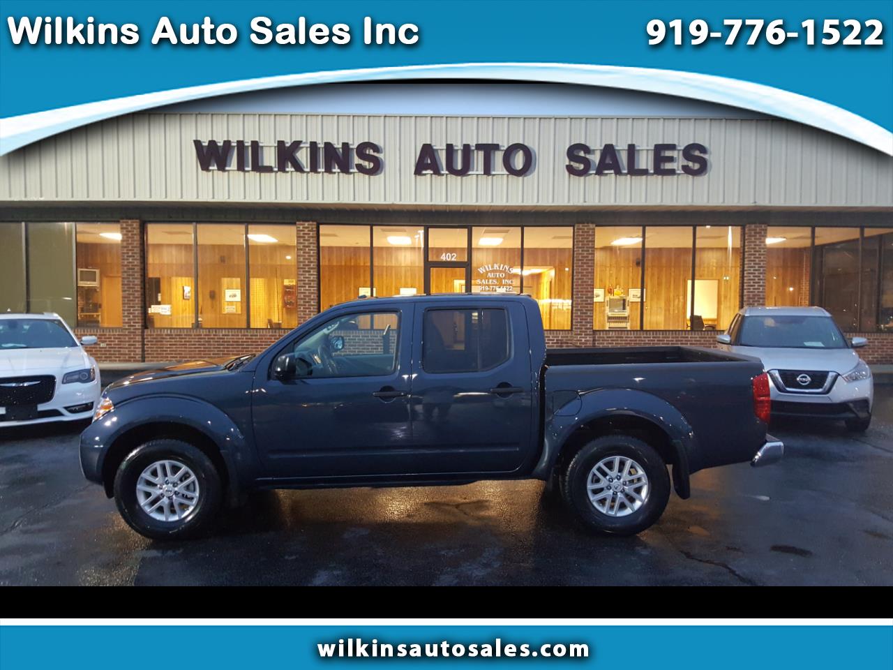 Used 2018 Nissan Frontier SV CREW CAB 4X4 for Sale in Sanford NC 27330