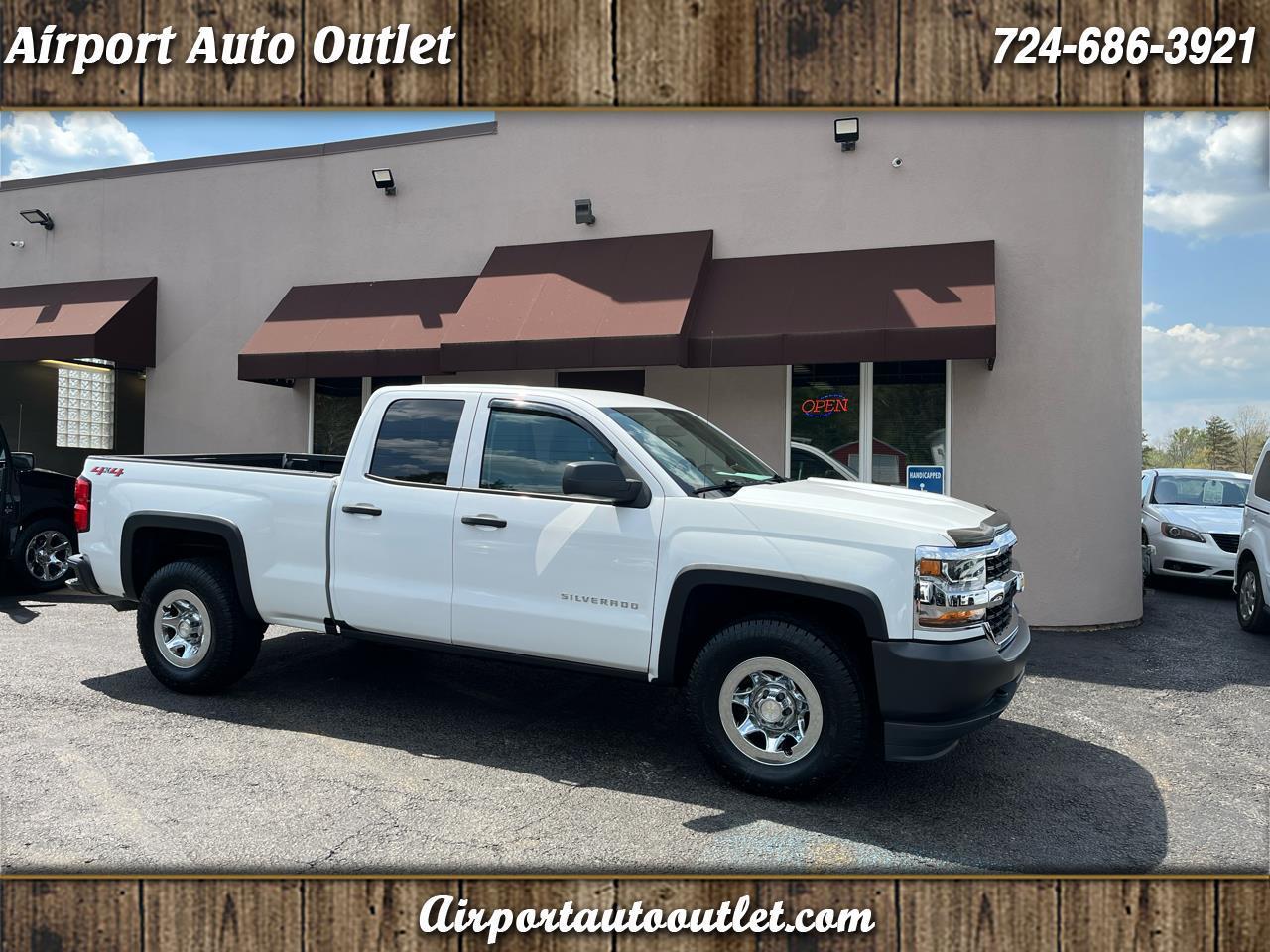 2018 Chevrolet Silverado 1500 Work Truck Double Cab 4WD