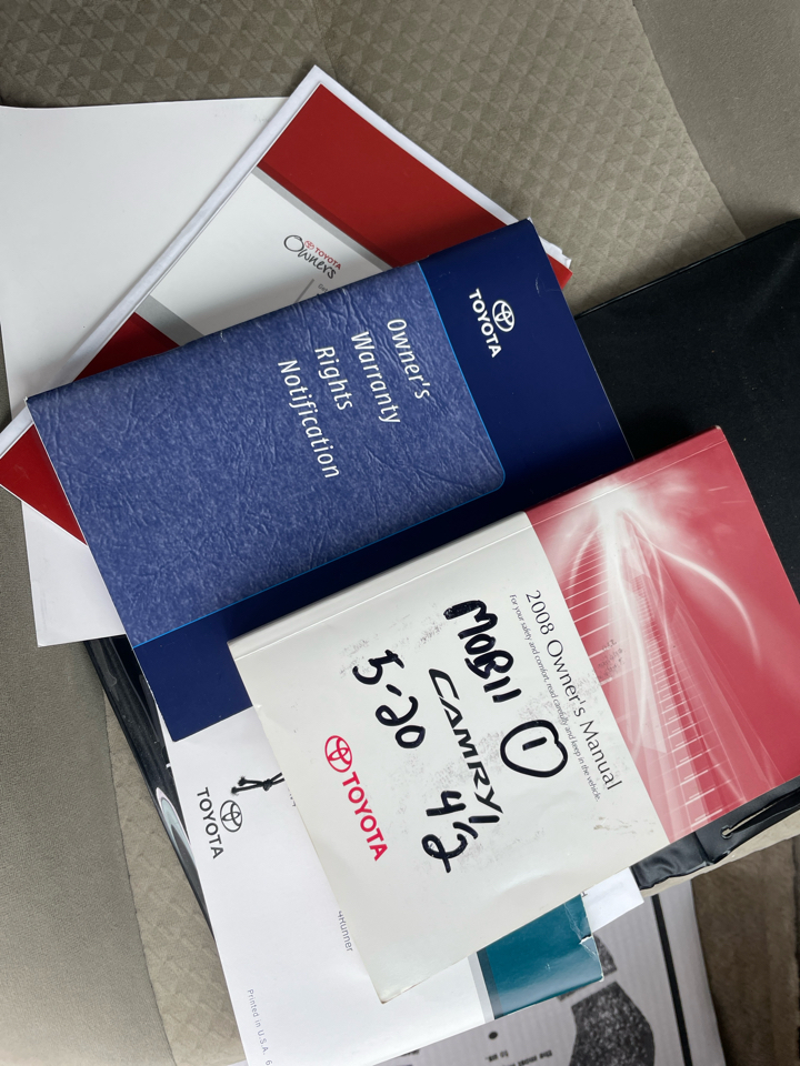 Toyota Camry LE 4D Sedan 2008 Toyota Camry LE 4D Sedan 2008