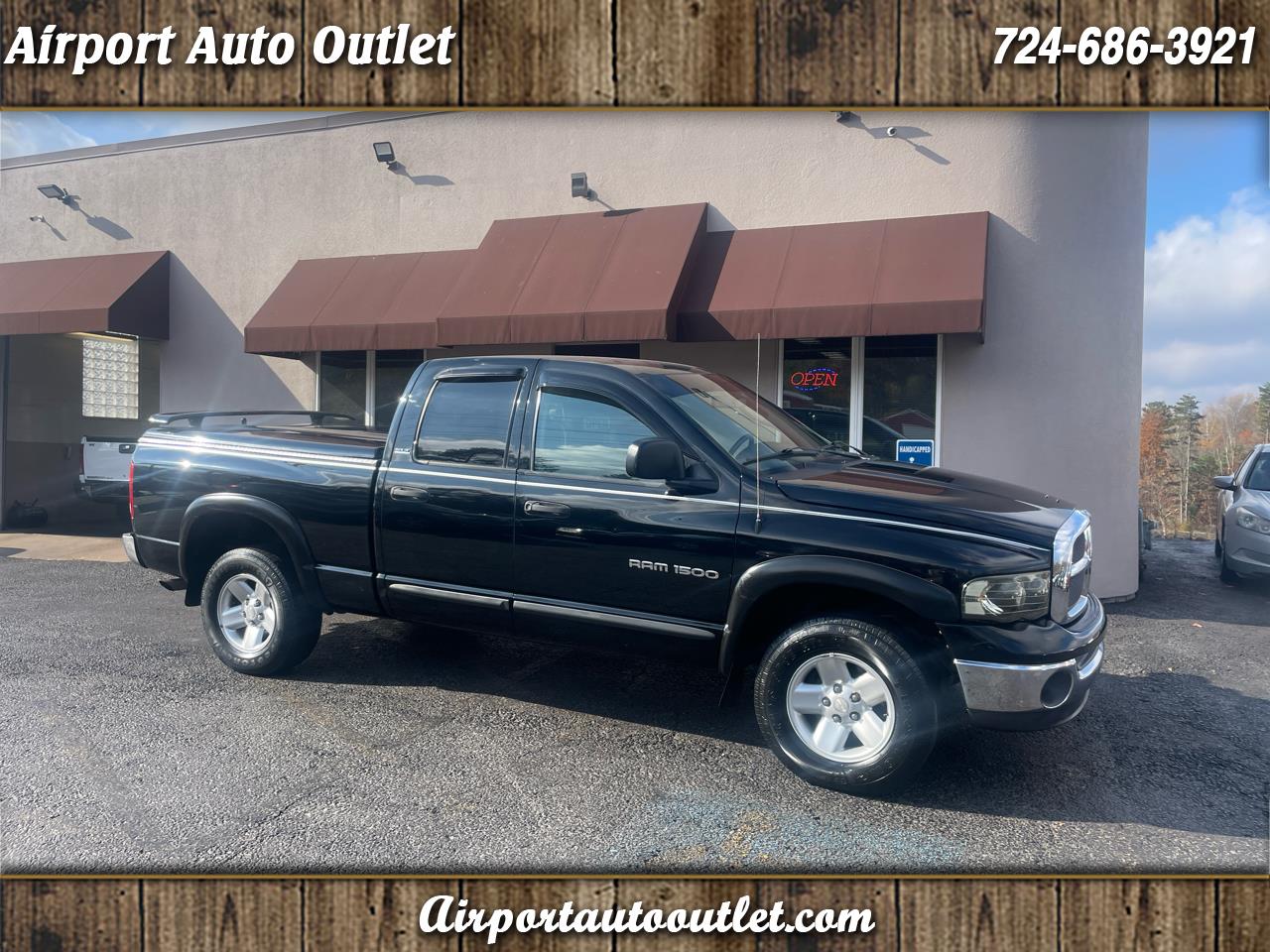 2002 Dodge Ram 1500 SLT Quad Cab Short Bed 4WD