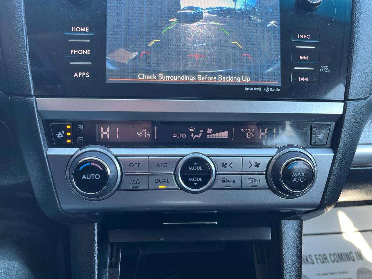 Subaru Legacy 2.5i Premium 2015