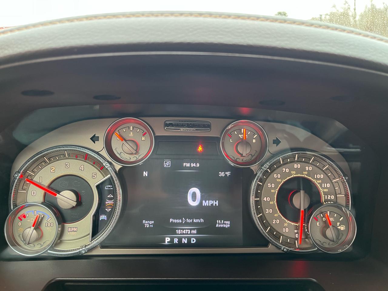 RAM 2500 Longhorn Crew Cab SWB 4WD 2016