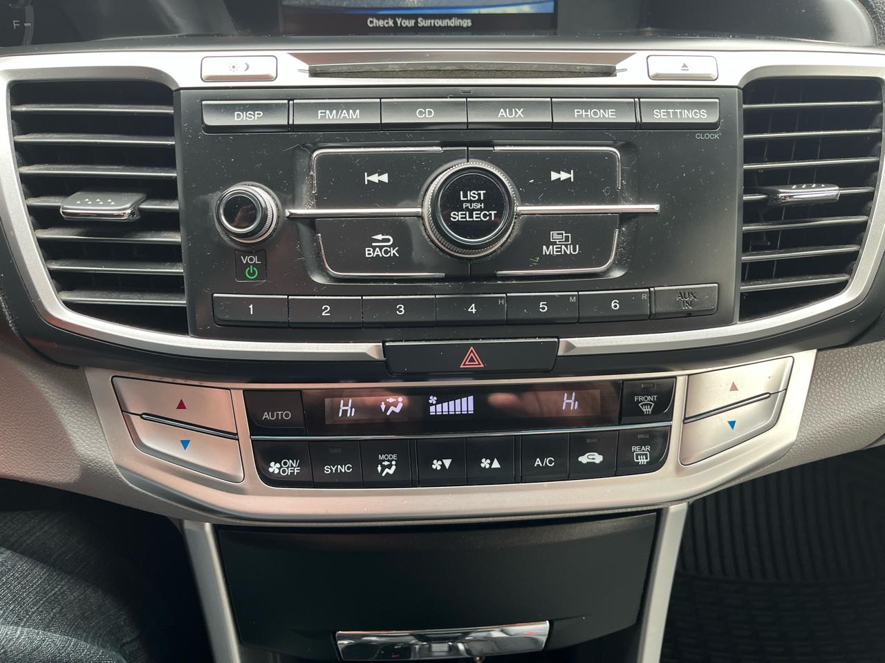 Honda Accord LX Sedan CVT 2015