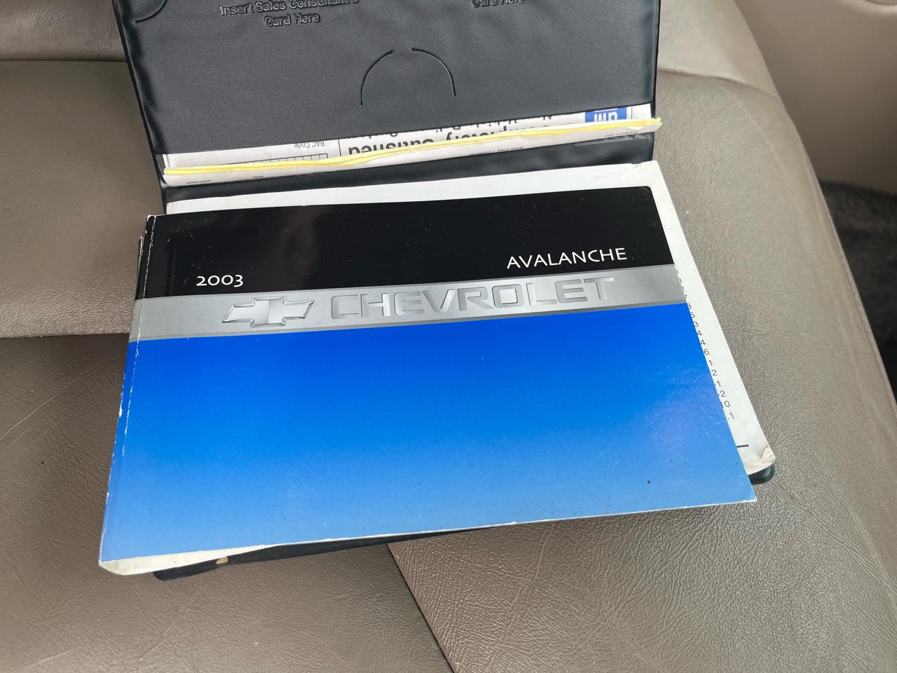 Chevrolet Avalanche 1500 2WD 2003