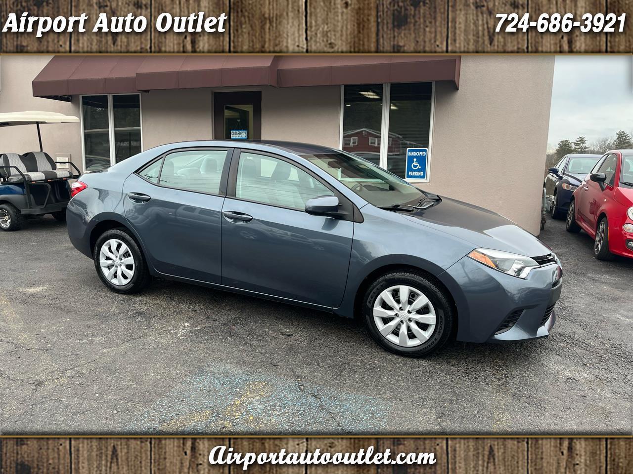 Toyota Corolla LE 4D Sedan 2014