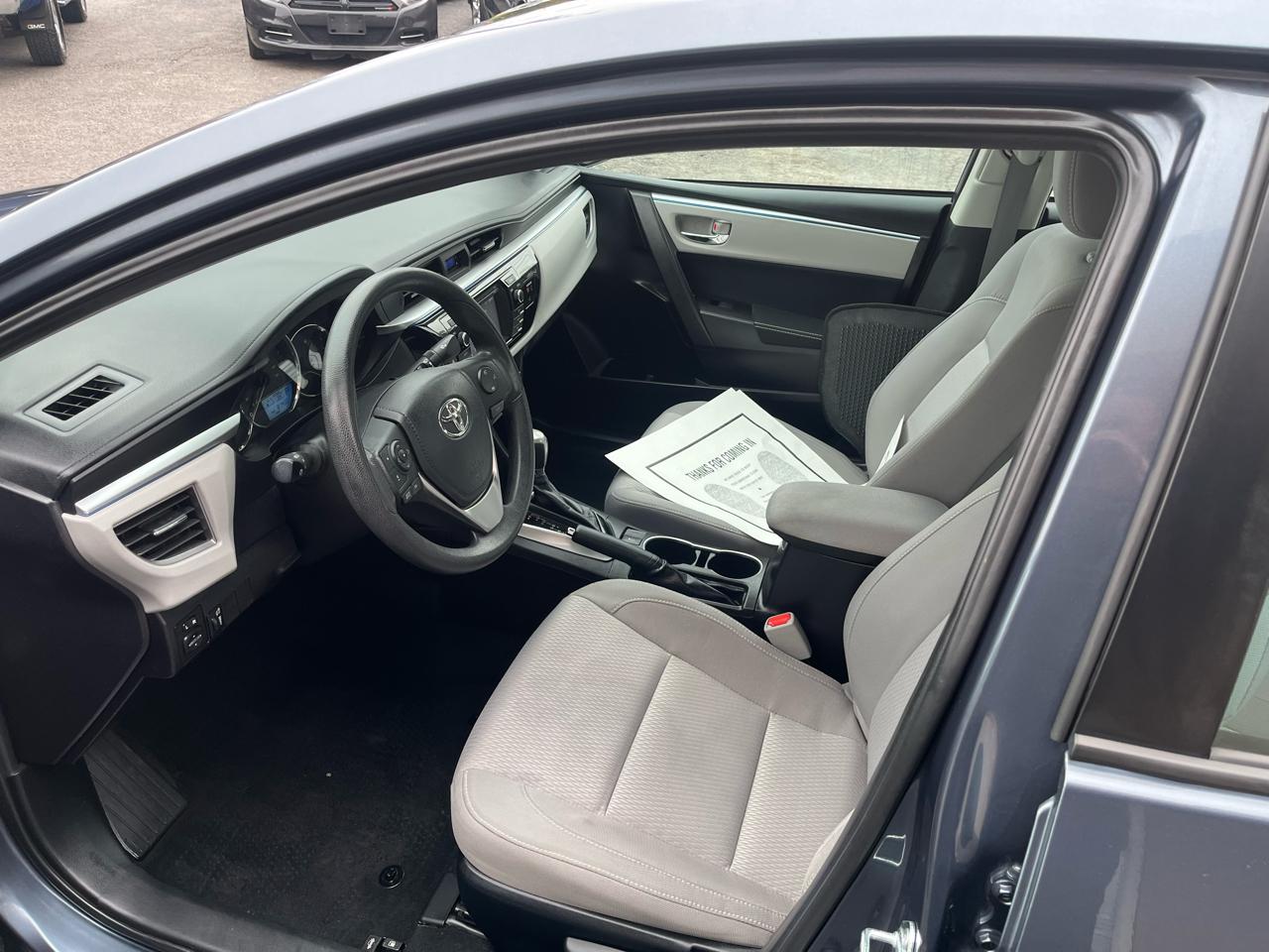 Toyota Corolla LE 4D Sedan 2014