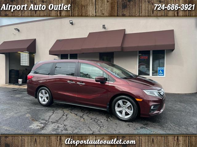 Red (Burgundy) 2018 Honda Odyssey EX-L FWD Minivan Front-Wheel Drive Automatic