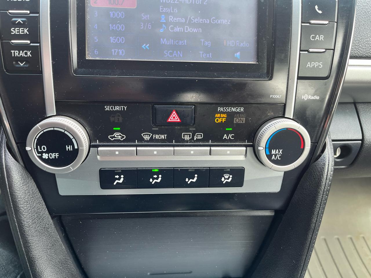 Toyota Camry SE 4D Sedan 2012