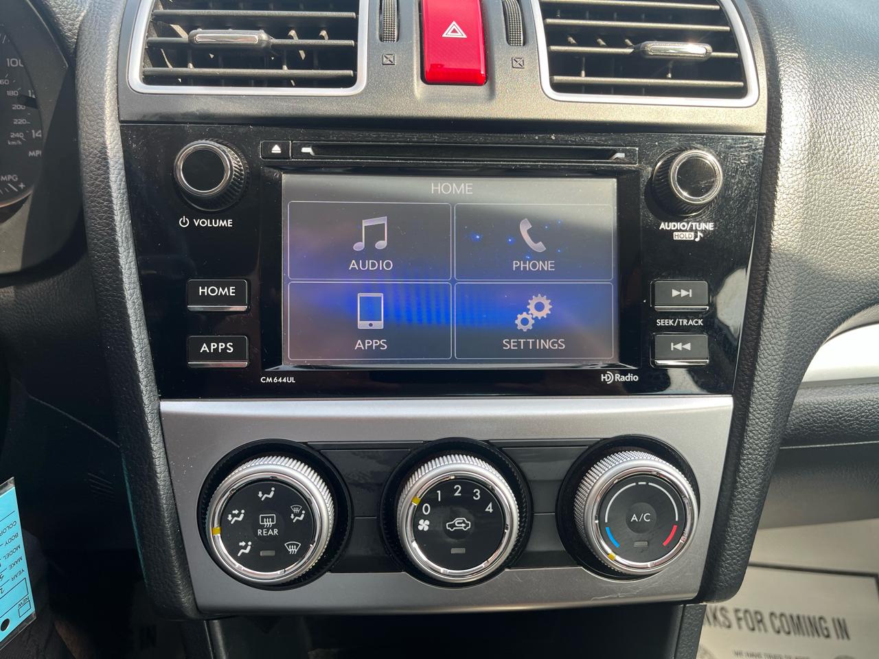 Subaru Impreza 2.0i Premium PZEV 4-Door 2015