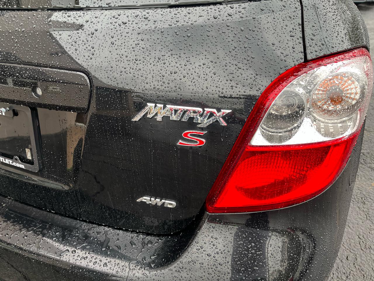 Toyota Matrix S AWD 4-Speed AT 2010