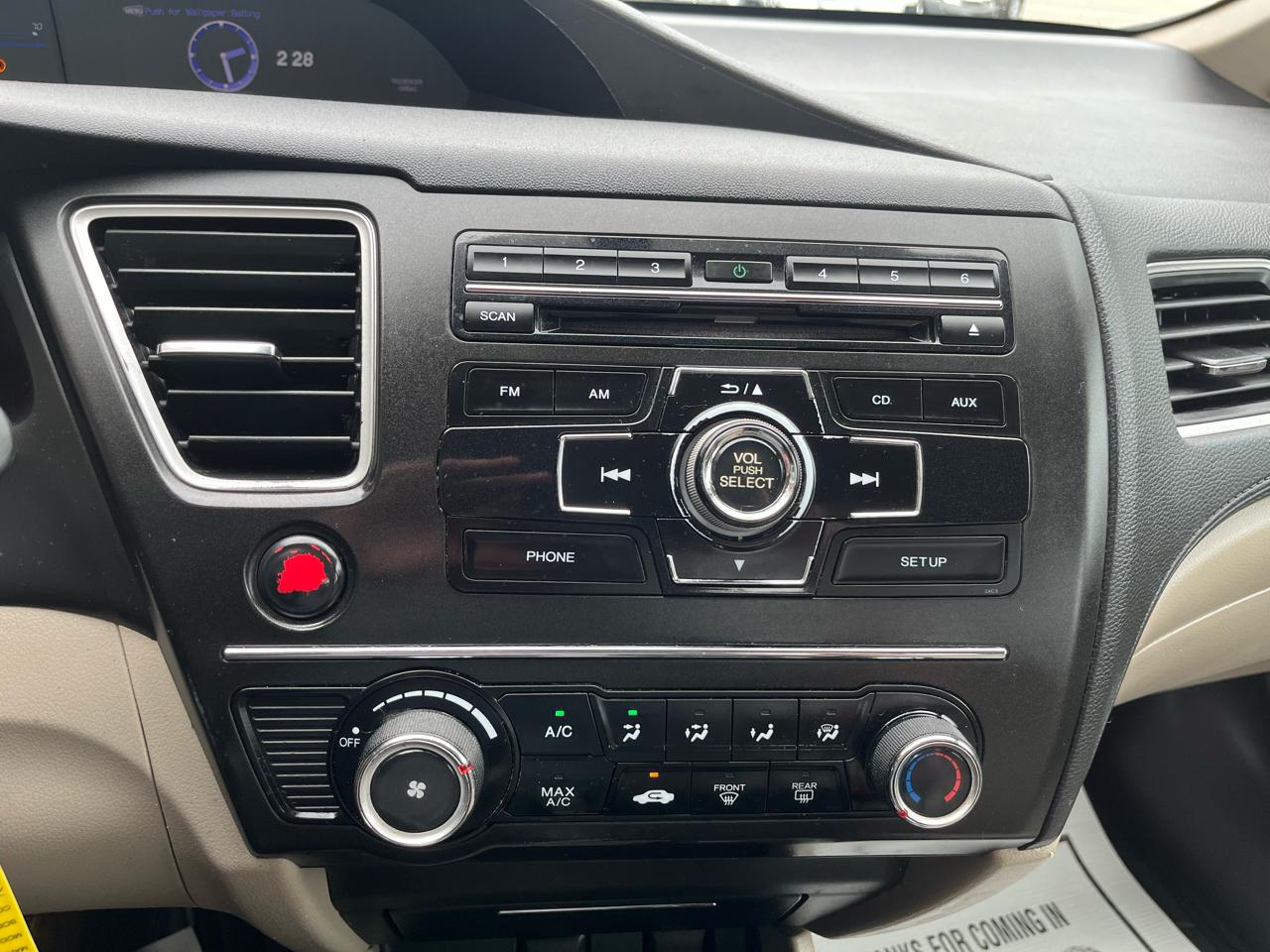 Honda Civic LX Sedan CVT 2015