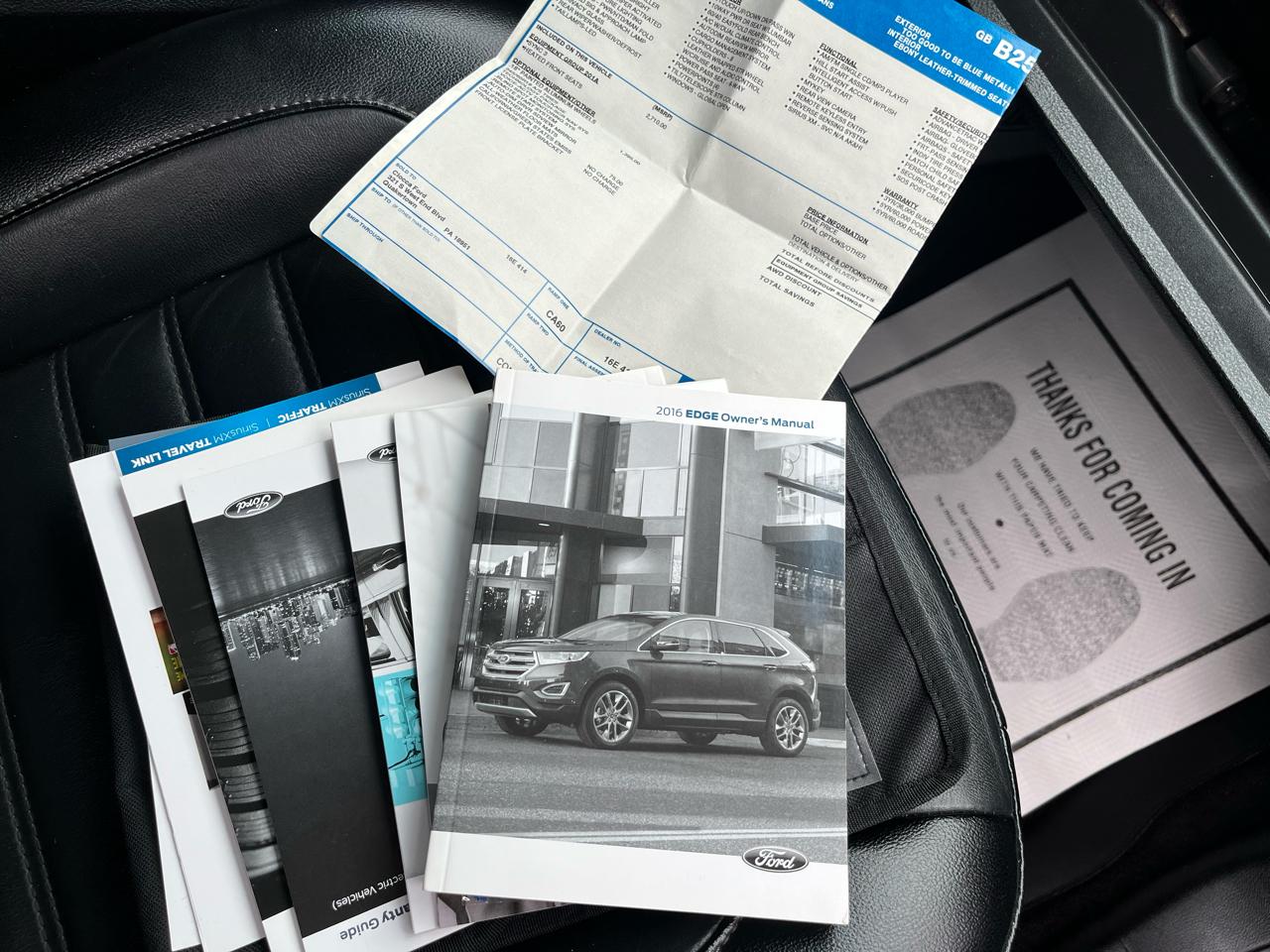 Ford Edge SEL AWD 2016