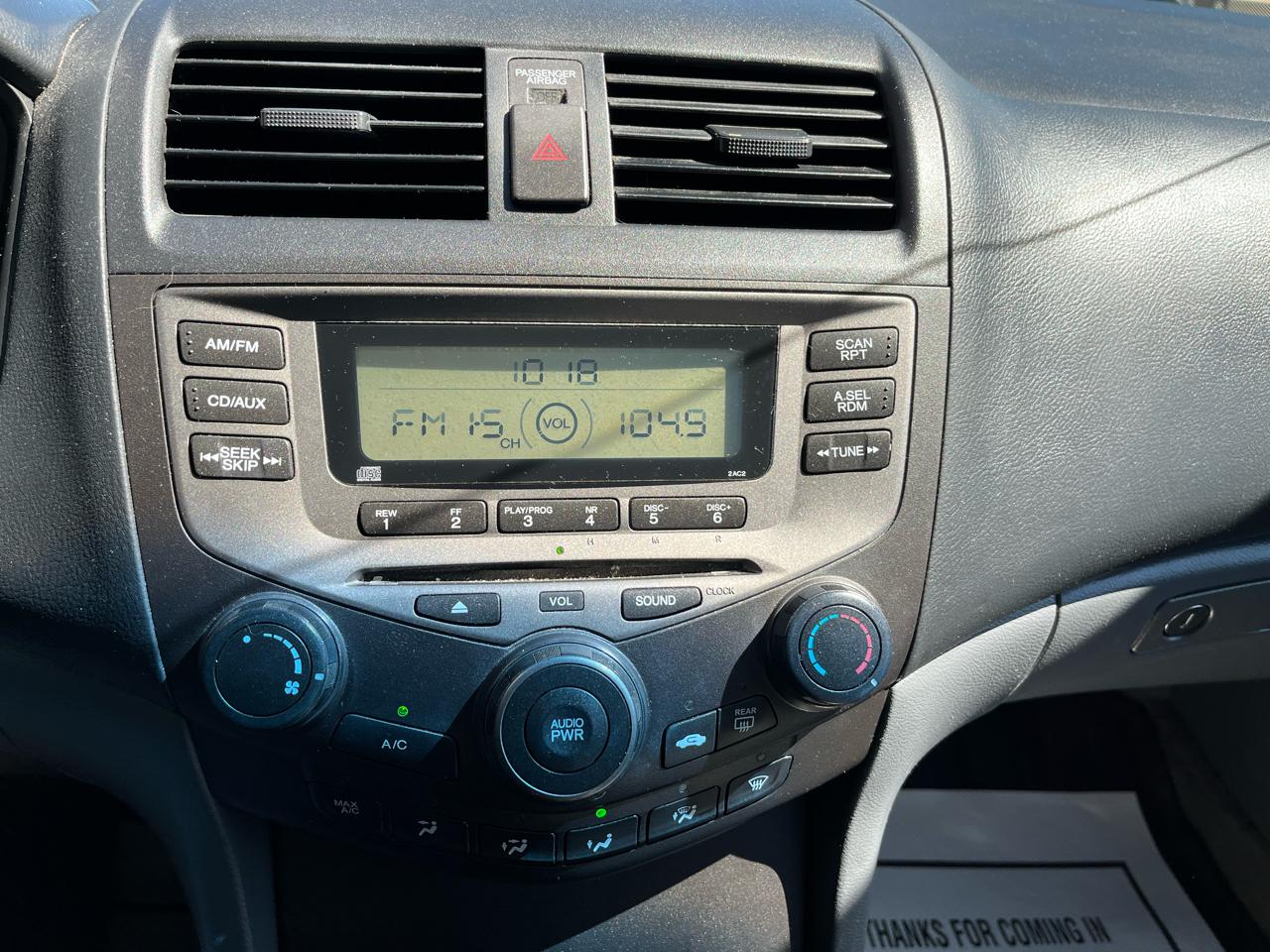 Honda Accord LX sedan AT 2007
