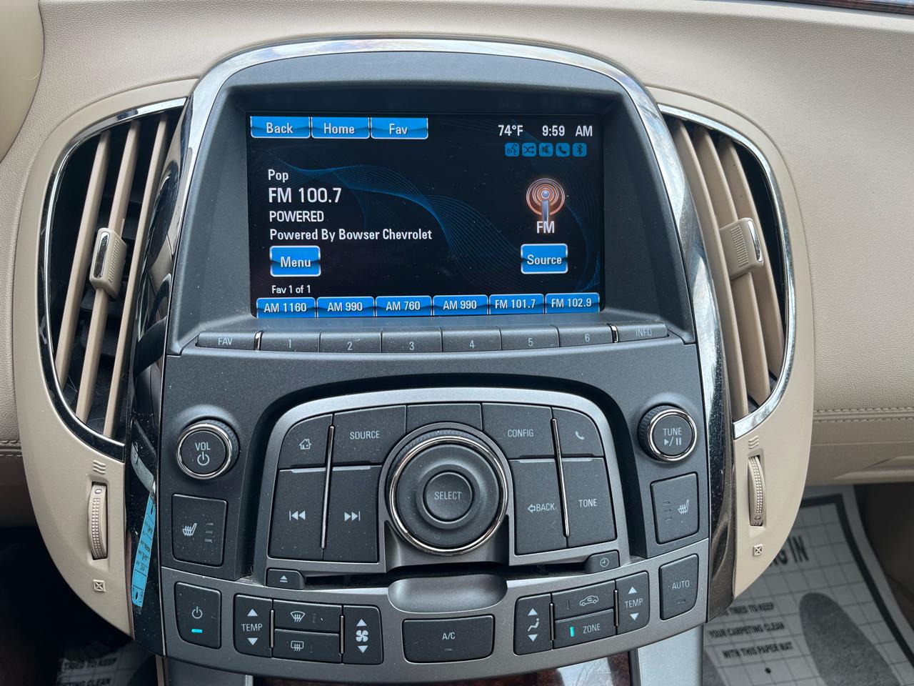 Buick LaCrosse Leather Package 2013