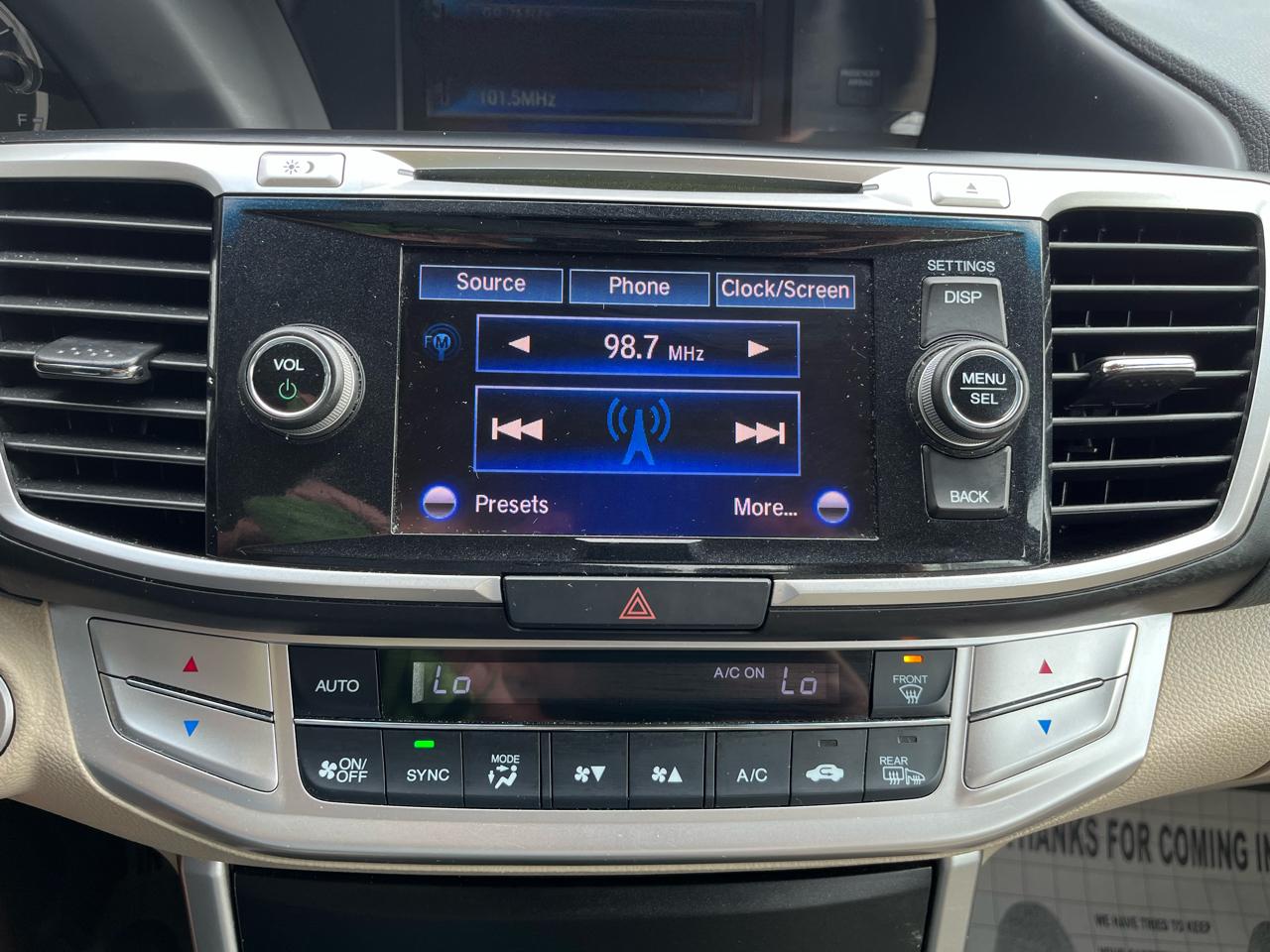 Honda Accord EX-L V6 Sedan AT 2013