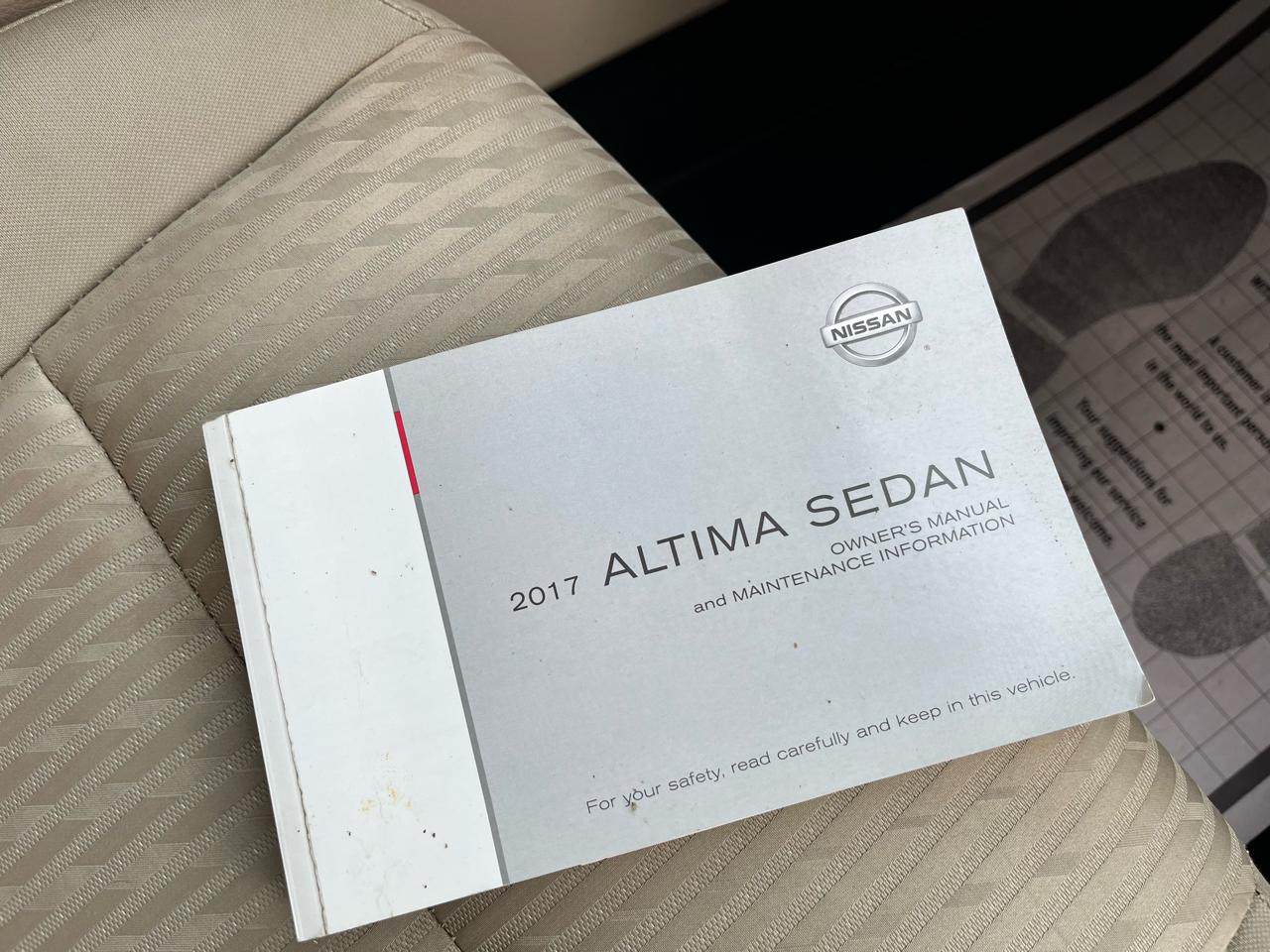 Nissan Altima 2.5 S 2017