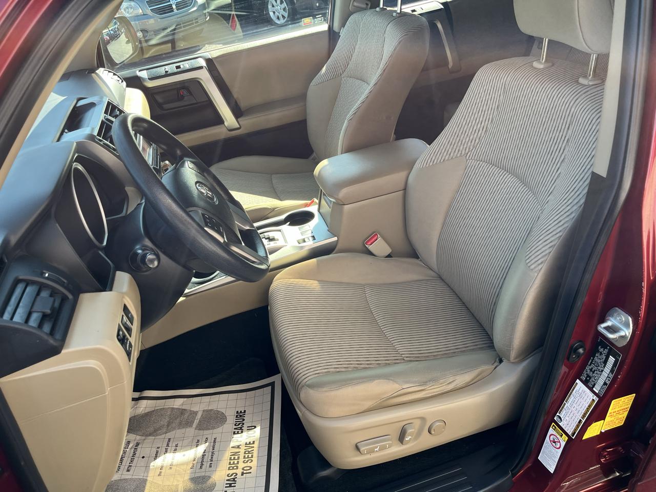 Toyota 4Runner SR5 Premium 4D SUV 4WD V6 2012