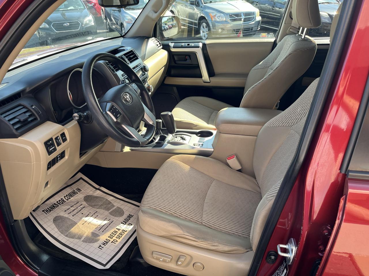 Toyota 4Runner SR5 Premium 4D SUV 4WD V6 2012