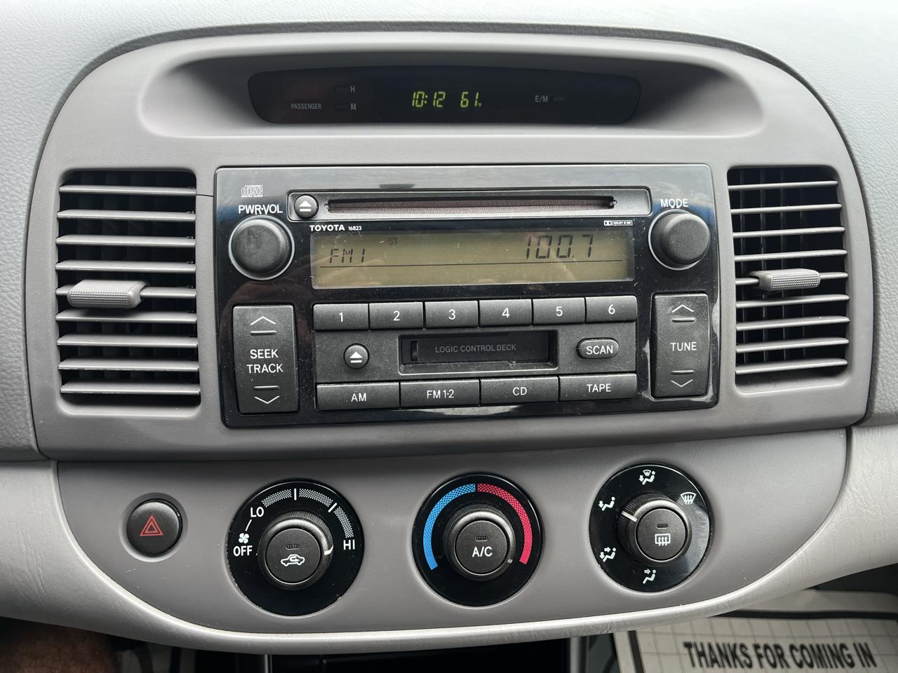 Toyota Camry XLE 2003