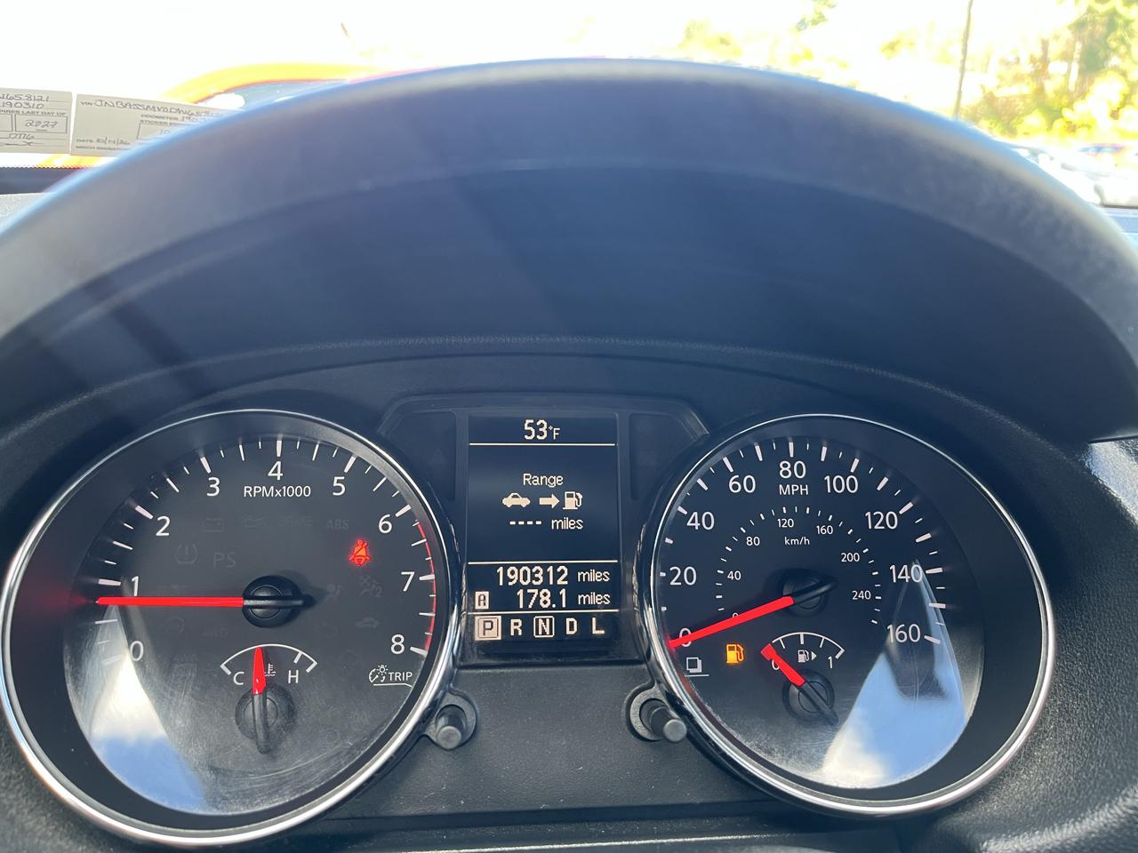 Nissan Rogue SV 4D SUV AWD 2013